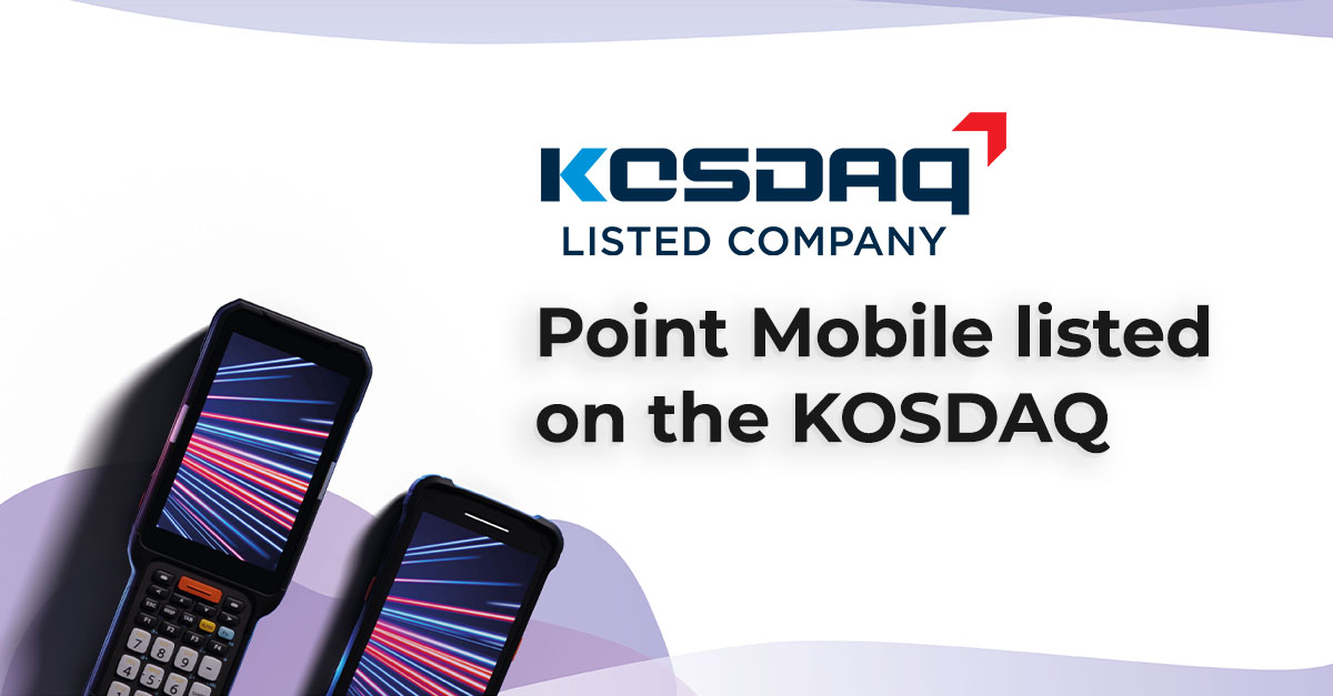Point Mobile officially listed on the KOSDAQ